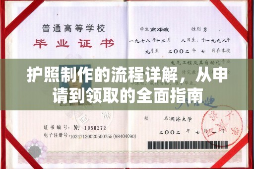丘北护照制作的流程详解，从申请到领取的全面指南