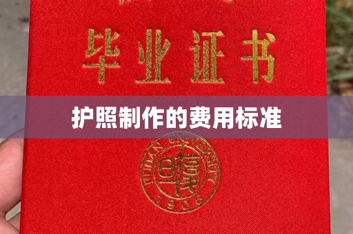 丘北护照制作的费用标准